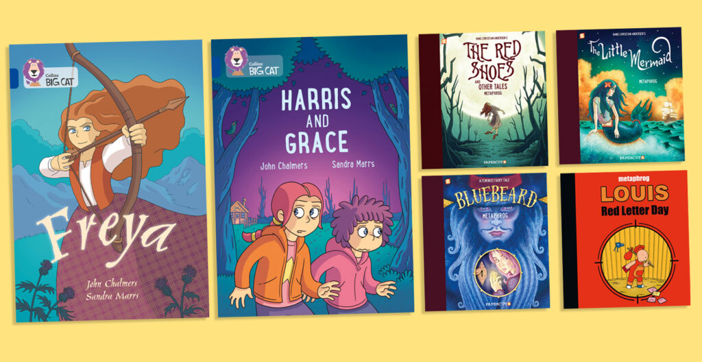 Books by John Chalmers and Sandra Marrs aka Metaphrog