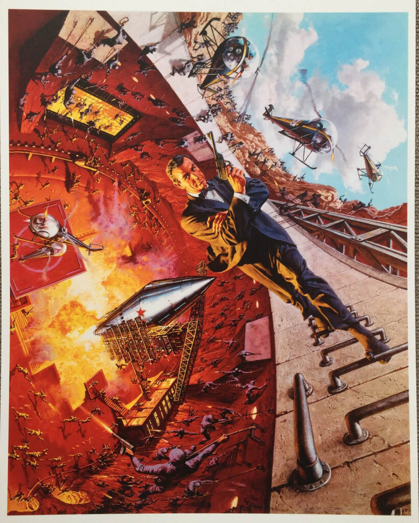 James Bond: You Only Live Twice - art by Robert E. McGinnis