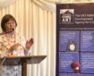 LICAF Festival Director Julie Tait at the launch of the UK Development Agency for Comics at the House of Parliament on Wednesday 30th April 2026