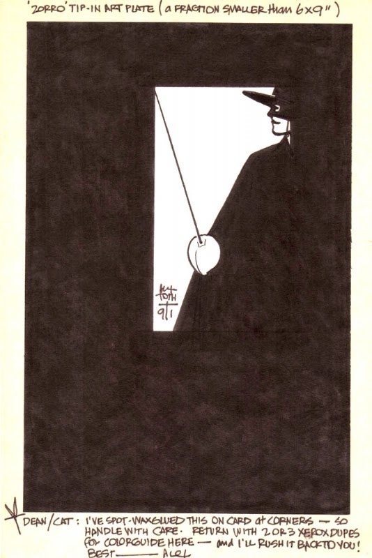 Zorro by Alex Toth