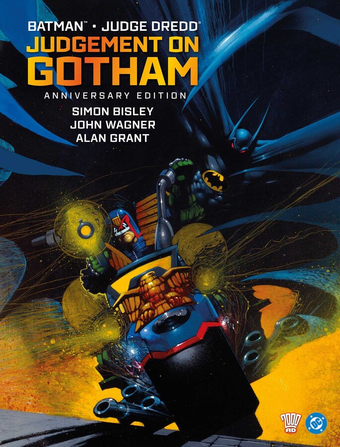Batman Judge Dredd: Judgement on Gotham - Anniversary Edition
by John Wagner, Alan Grant, et al.
Out: Scheduled for 7th May 2026
Hardcover | 64 Pages
ISBN: 978-1837867585