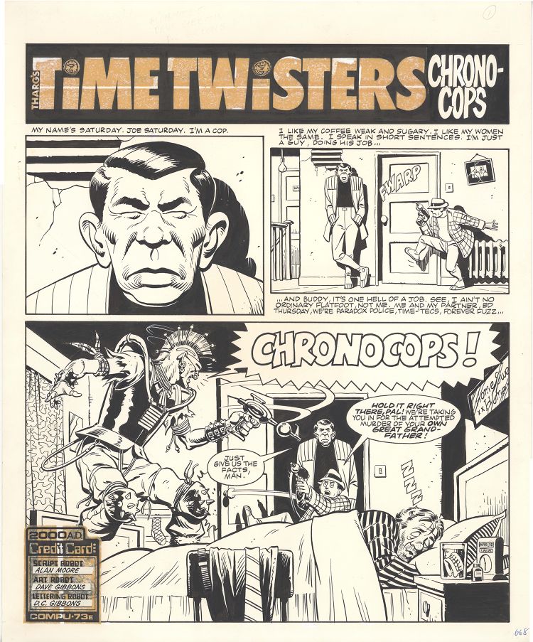 The 2000AD Art of Dave Gibbons (Apex Edition) By Dave Gibbons Out: 11th November 2026 Hardcover | 128 pages ISBN: 978-9781837869657 (Slipcase) | 978-9781837867615 (Hardcover)