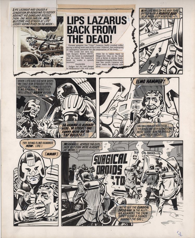 The 2000AD Art of Dave Gibbons (Apex Edition) By Dave Gibbons Out: 11th November 2026 Hardcover | 128 pages ISBN: 978-9781837869657 (Slipcase) | 978-9781837867615 (Hardcover)