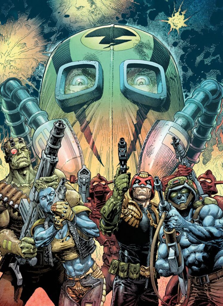 Judge Dredd: Nordland Rising - 2000AD Webshop Exclusive Cover