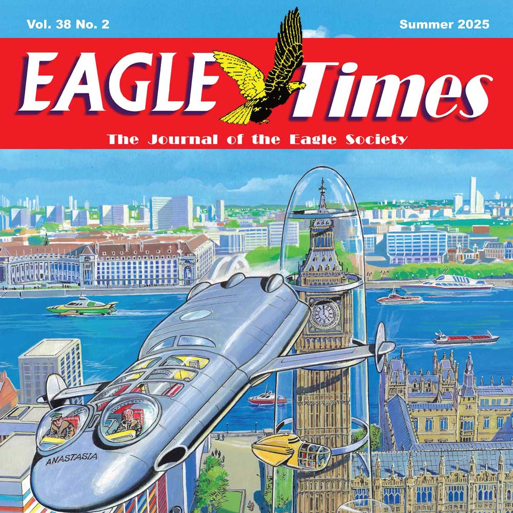 Eagle Times Volume 38 No. 2 - Cover SNIP - Art by Graham Bleathman