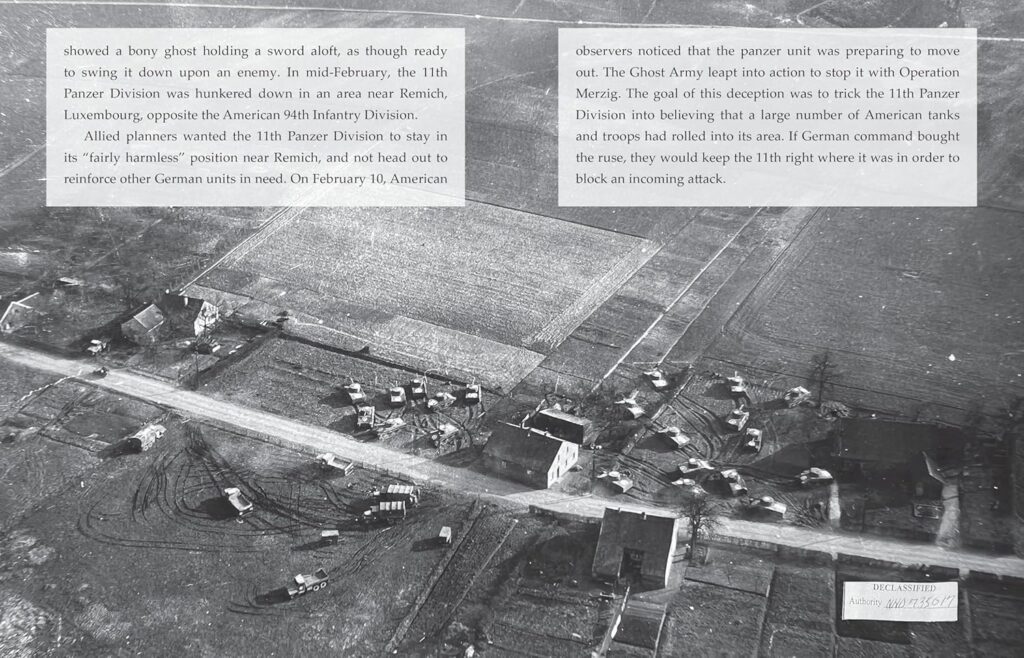 How the Ghost Army Hoodwinked Hitler by Rebecca Siegel (Peachtree, 2025) - Sample Pages