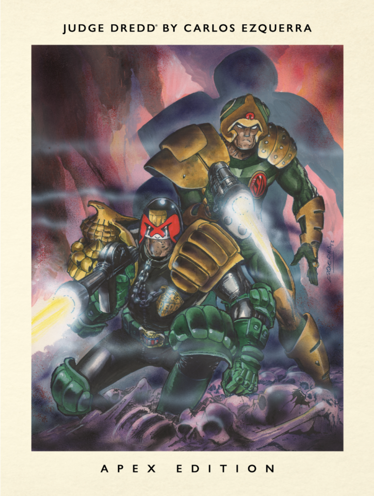 Judge Dredd by Carlos Ezquerra Apex Edition - Cover