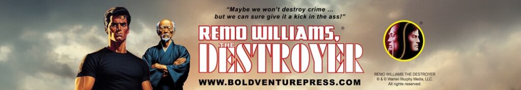 Bold Venture Press Remo Williams Promotional Art