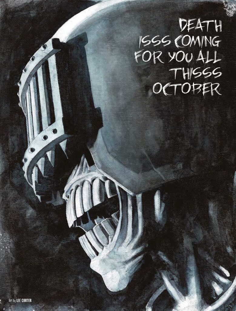 Death is coming… Judge Death, that is! | To preorder the Judge Death Mega-Special 2025 from your Local Comic Shop, use Lunar Distribution code 0825RB1056. The Special will arrive in US comic shops on 26th November