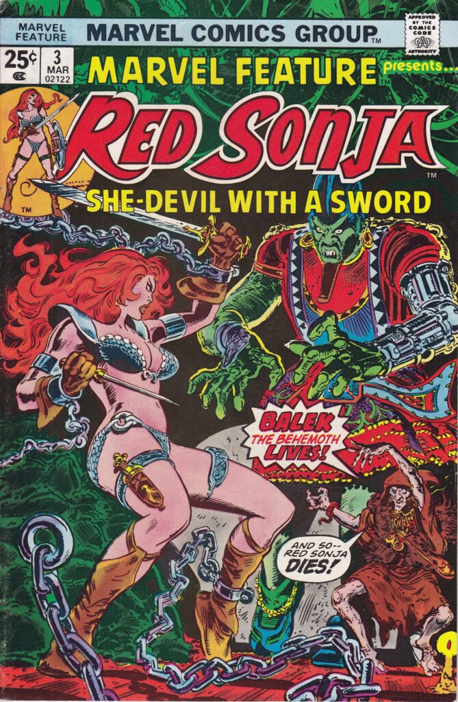 Red Sonja by Frank Thorne