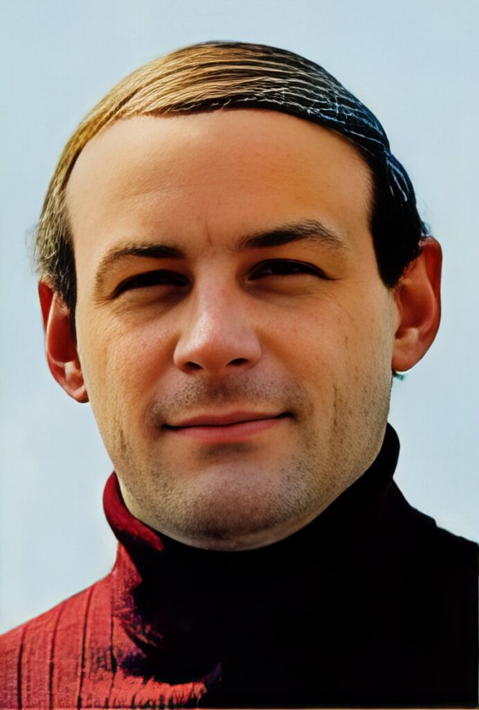 Angus Allan as hea appears in the Project SWORD annual, posing as Technician First Class Samual Brady, the photo taken by art editor Roger Perry.