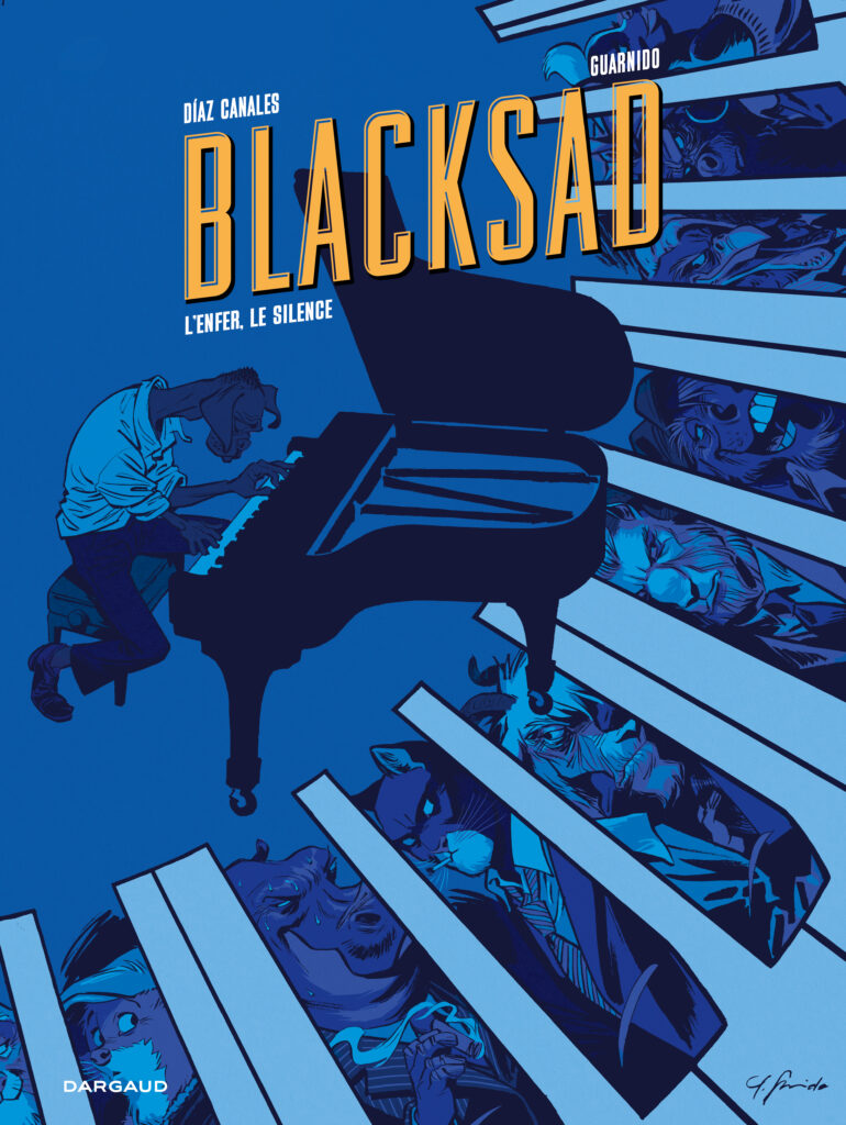 Blacksad - Tome 4
L'Enfer (Luxe), le silence (Luxe)  par Juan Diaz Canales (Scénario) Juanjo Guarnido (Dessin) - Dargaud 2025