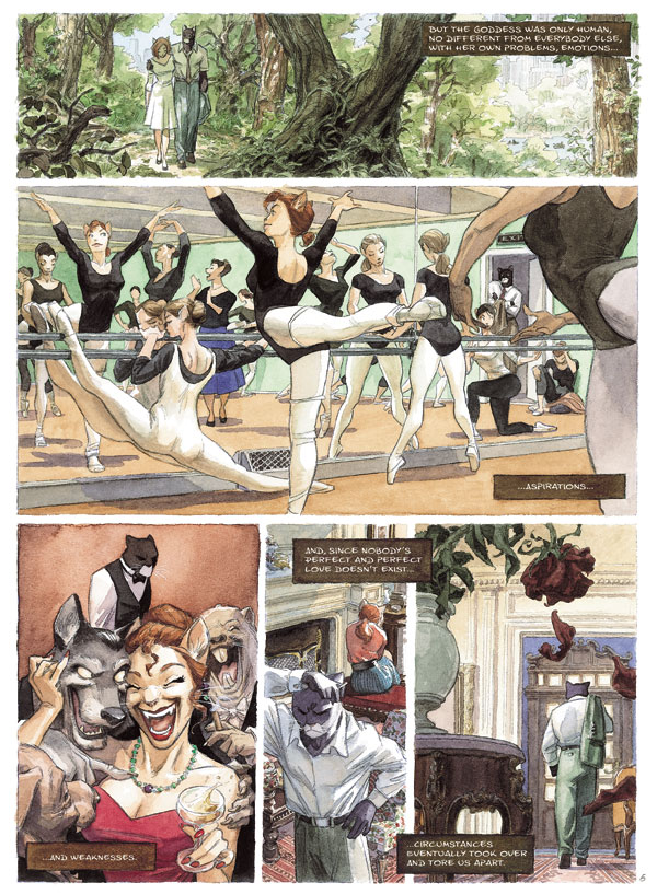 Blacksad Volume One (Dark Horse) - Sample Art