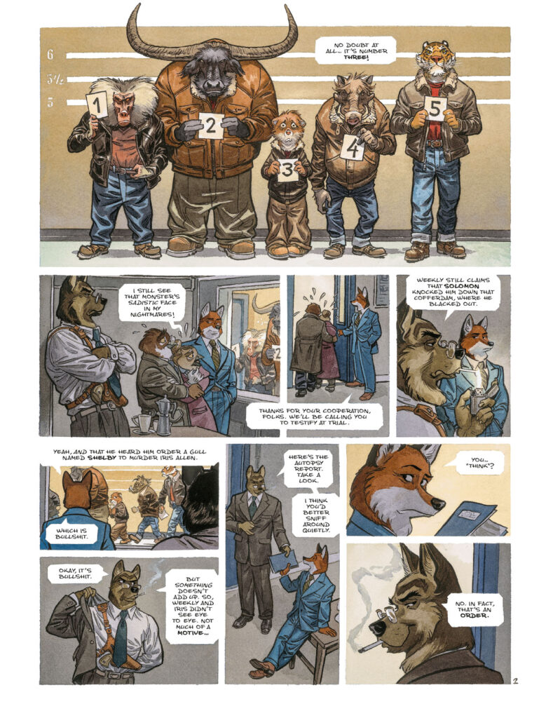 Blacksad: They All Fall Down, Part Two, by Juan Díaz Canales & Juanjo Guarnido