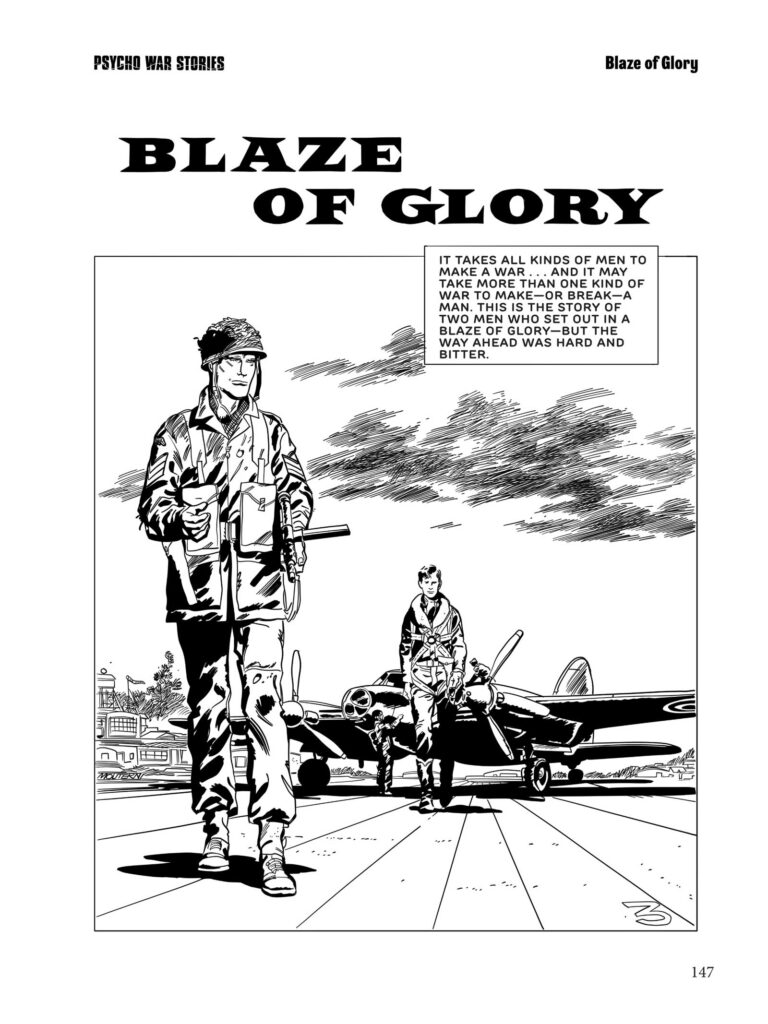 Page with text added in Affinity Publisher. The scanned text from the original comic was transformed into editable text via OCR software. The text was then set using TT Rounds font, which is the closest we could get to the original hand-lettered balloons and captions