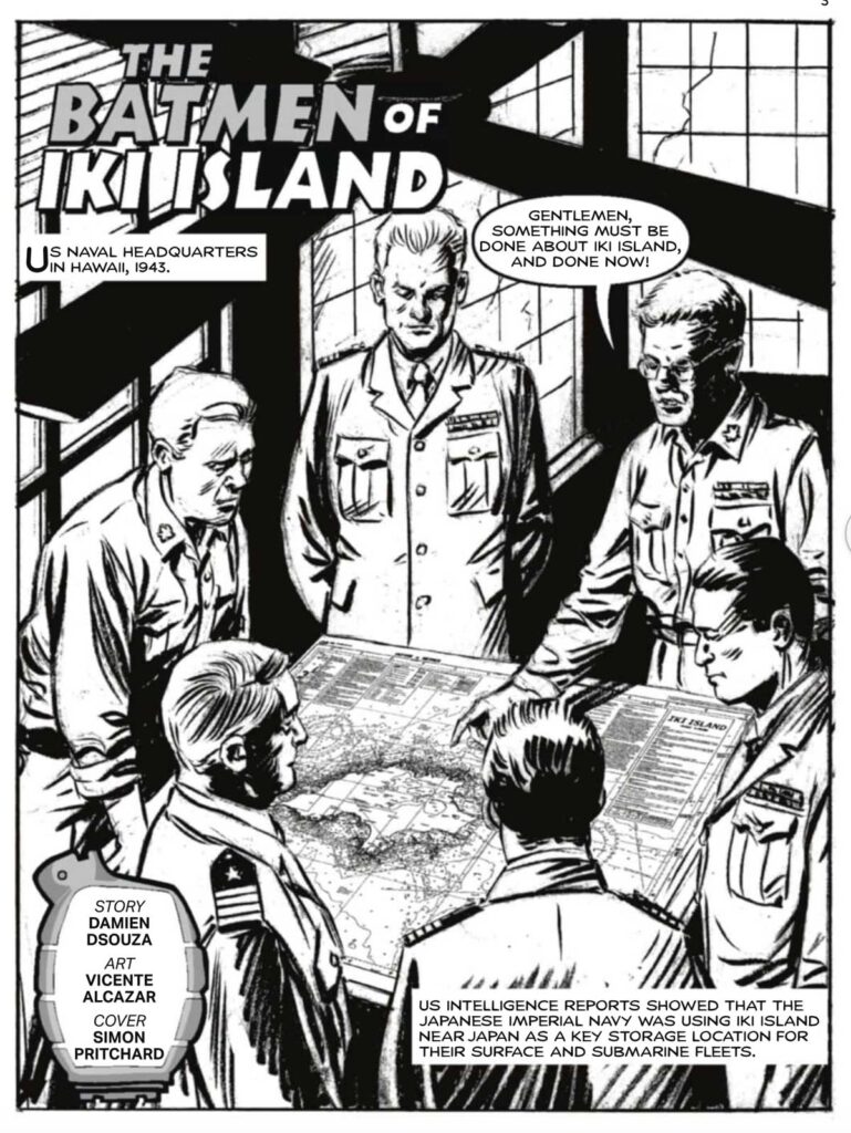 Commando 5879 (Home of Heroes): The Batmen of Iki Island Story: Damien de Sousa | Art: Vicente Alcazar | Cover: Simon Pritchard