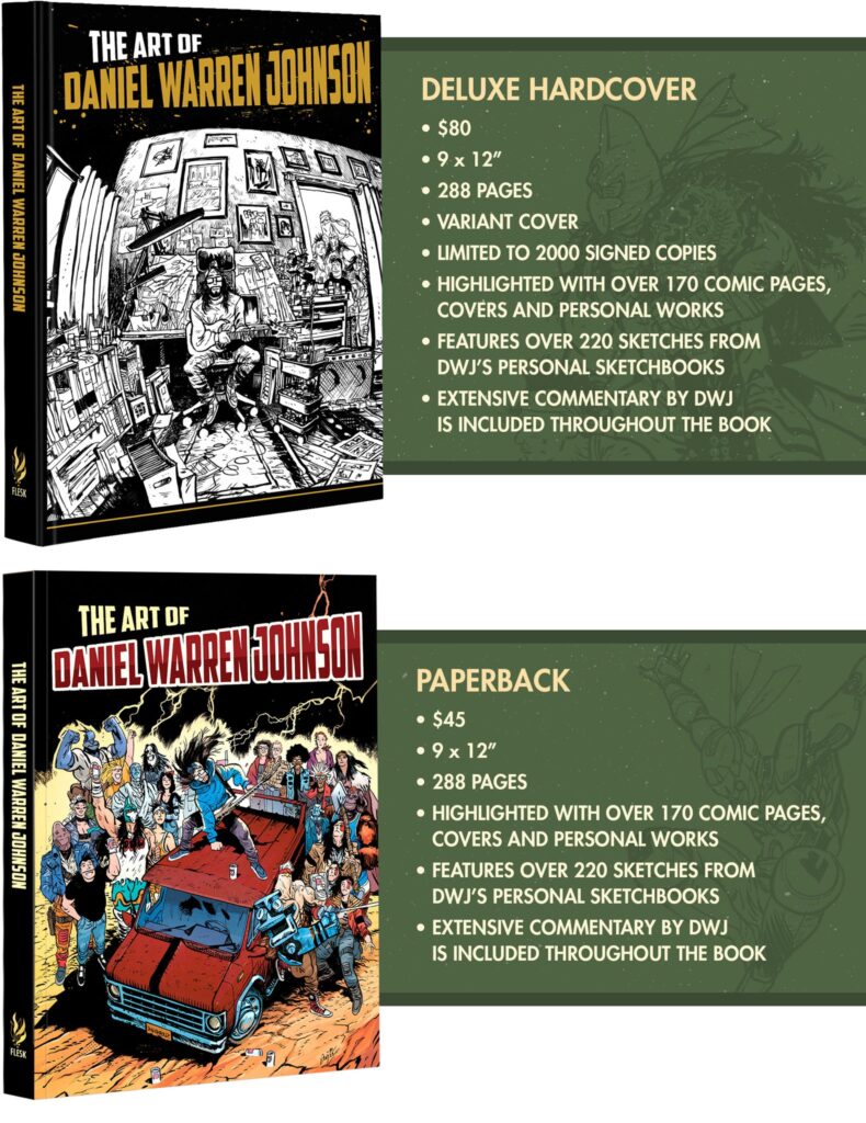 The Art of Daniel Warren Johnson - Edtion Options