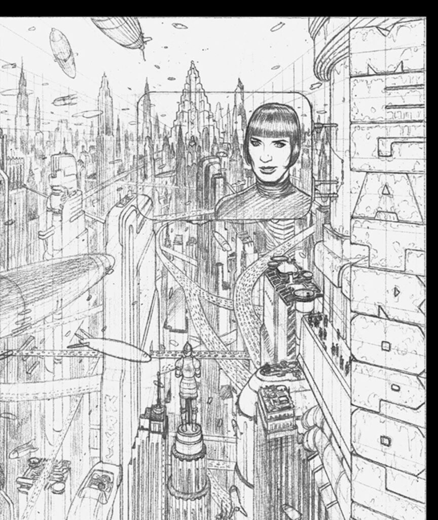 Megatropolis pencils by Dave Taylor