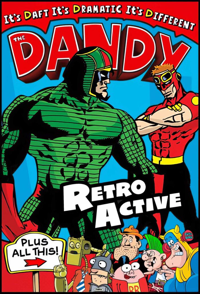 The cover of the final issue of "Digital Dandy", Issue 13, featuring King Cobra