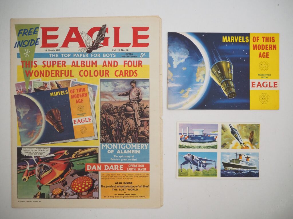 Copies of Eagle from Volume 13, 14 and 15