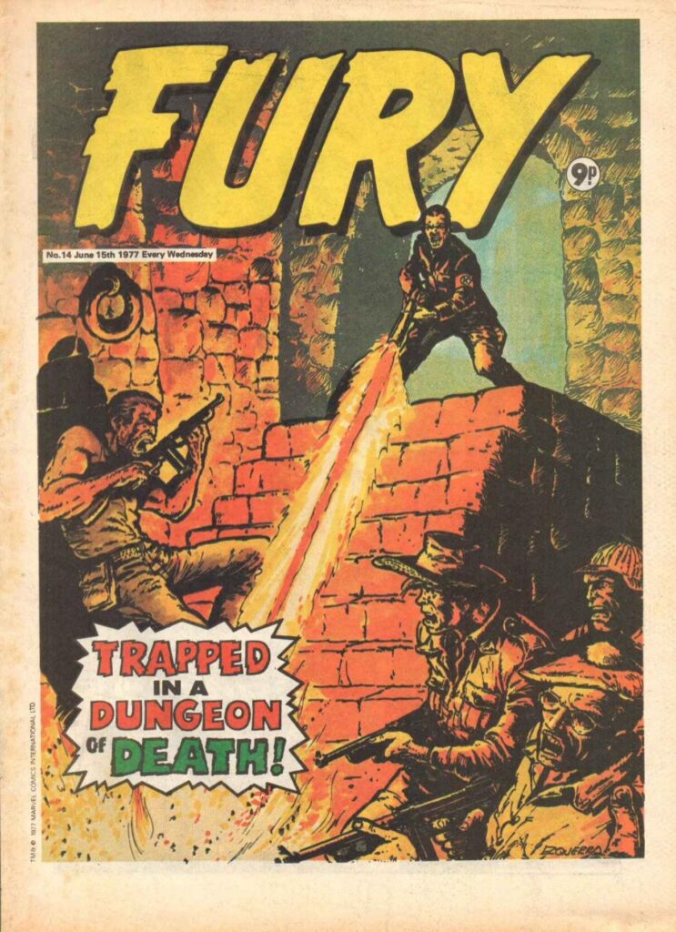 Fury #14 - cover by Carlos Ezquerra