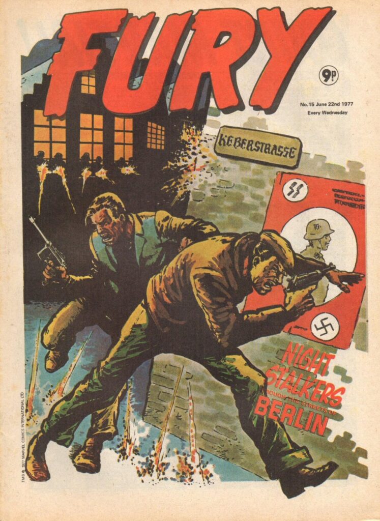 Fury #15 - cover by Carlos Ezquerra