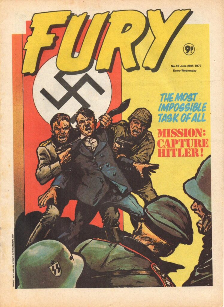 Fury #16 - cover by Carlos Ezquerra