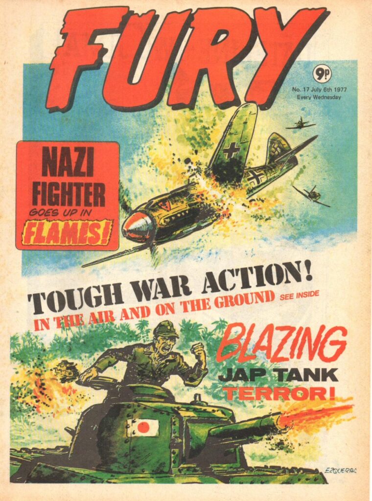 Fury #17 - cover by Carlos Ezquerra