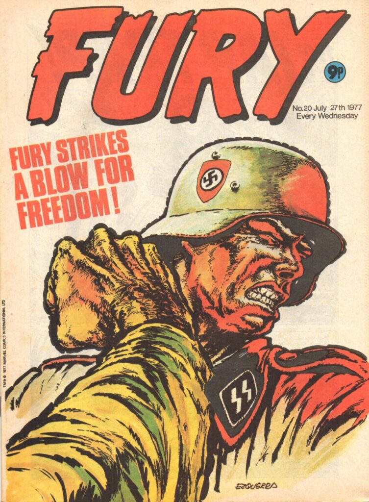 Fury #20 - cover by Carlos Ezquerra