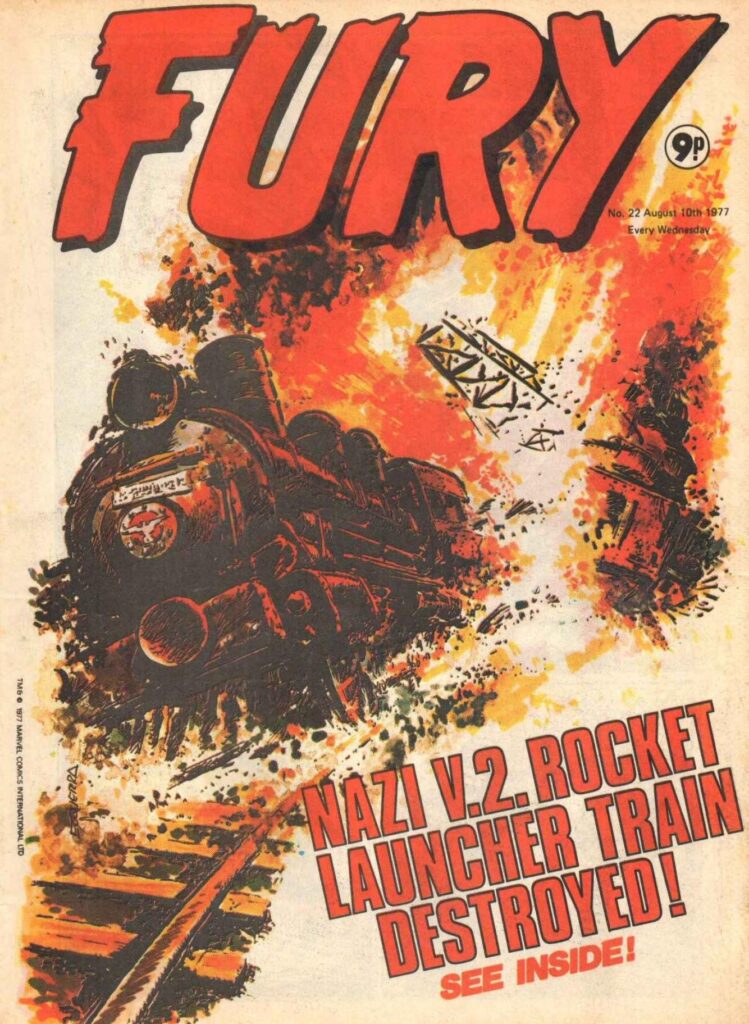 Fury #22 - cover by Carlos Ezquerra