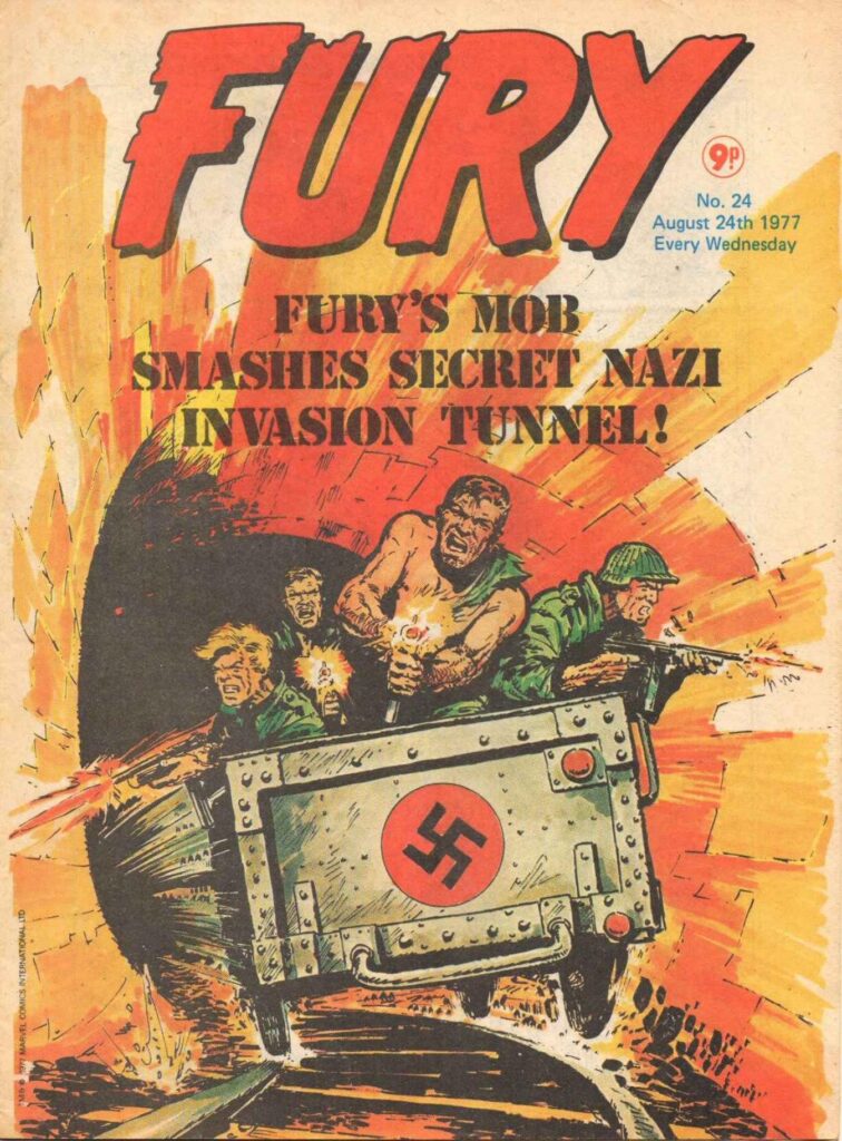 Fury #24 - cover by Carlos Ezquerra