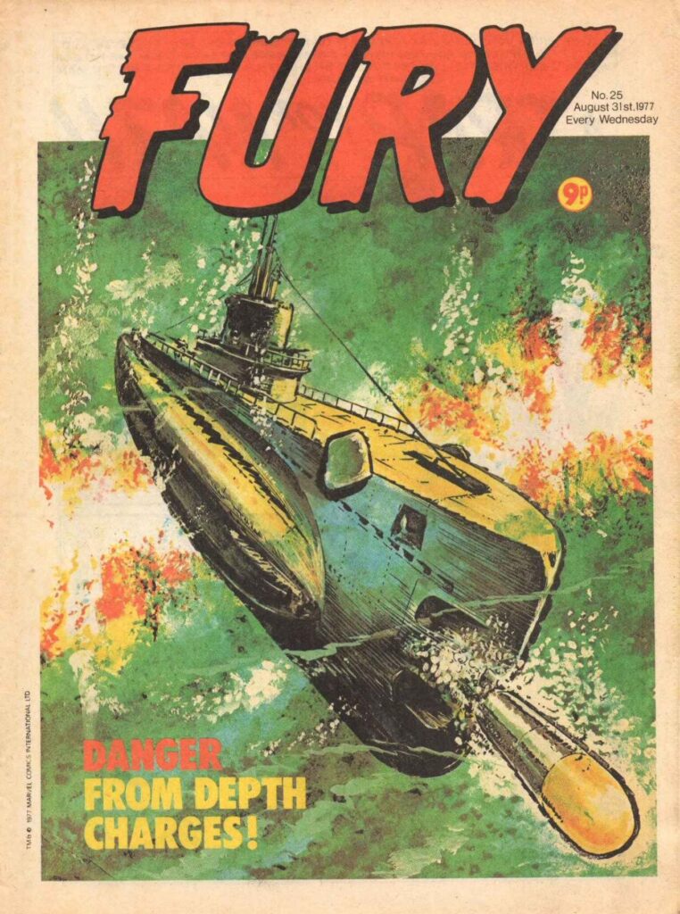 Fury #25 - cover by Carlos Ezquerra