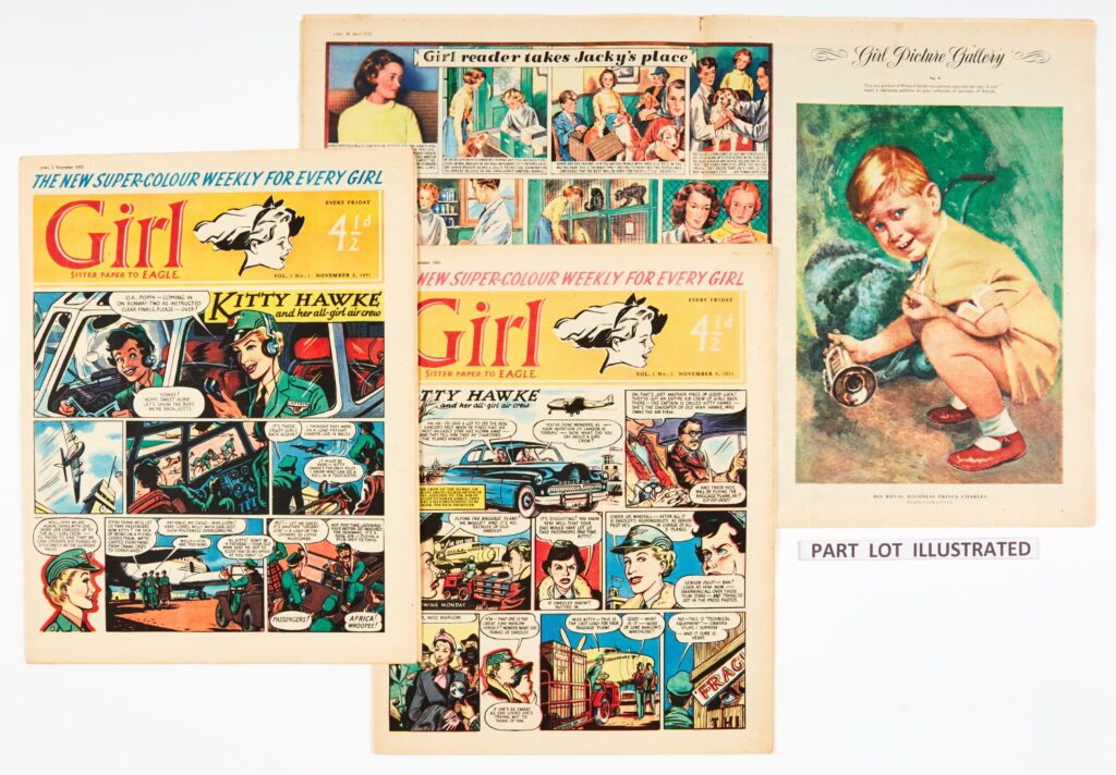 Girl, near complete run for 1951