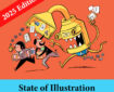 Hirello - State of Illustration 2025 report - art by Beach