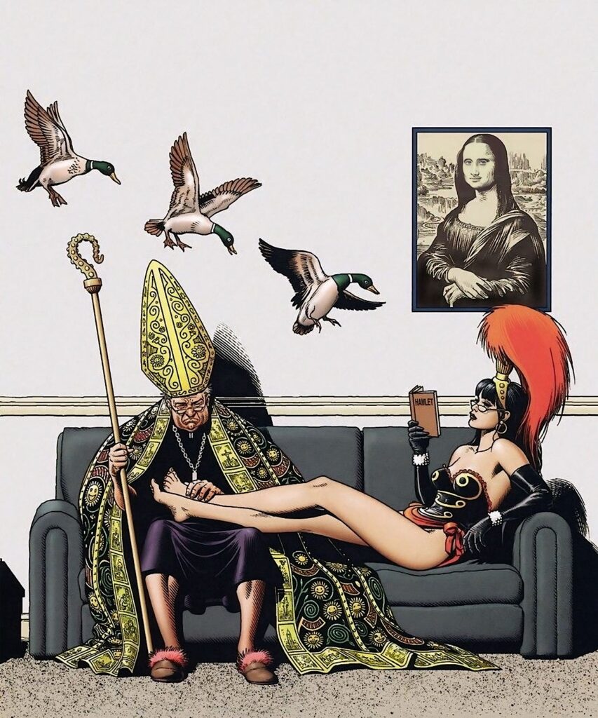 Brian Bolland's The Actress and the Bishop