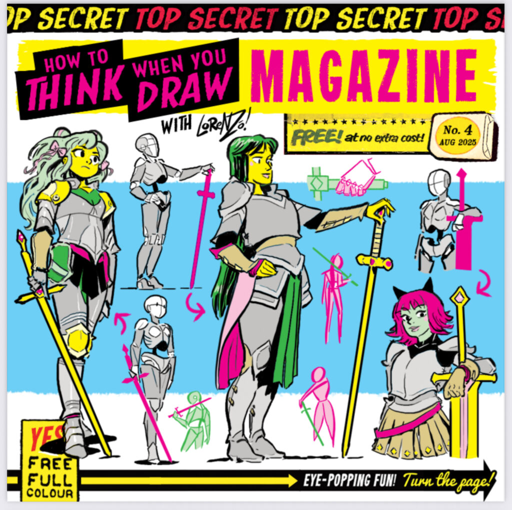 The Etherington Brothers How to THINK When You Draw digital magazine Issue Four