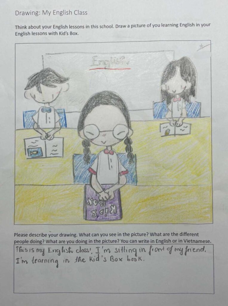 Cambridge University Press & Assessment - Why Do Kids Want to Learn English? - art by a Vietnamese Kid’s Box New Generation student