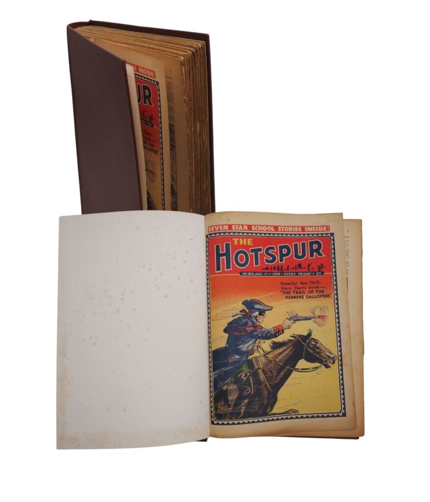 The Hotspur Nos. 305 to 331 (cover dated 1st July – 30th December 1939) - Half-Year Bound Volume
