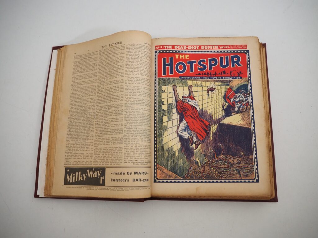 The Hotspur Nos. 305 to 331 (cover dated 1st July – 30th December 1939) - Half-Year Bound Volume