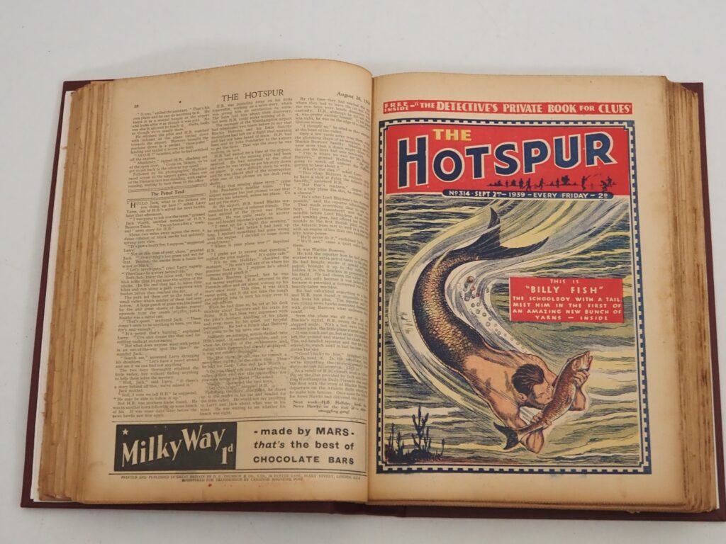 The Hotspur Nos. 305 to 331 (cover dated 1st July – 30th December 1939) - Half-Year Bound Volume