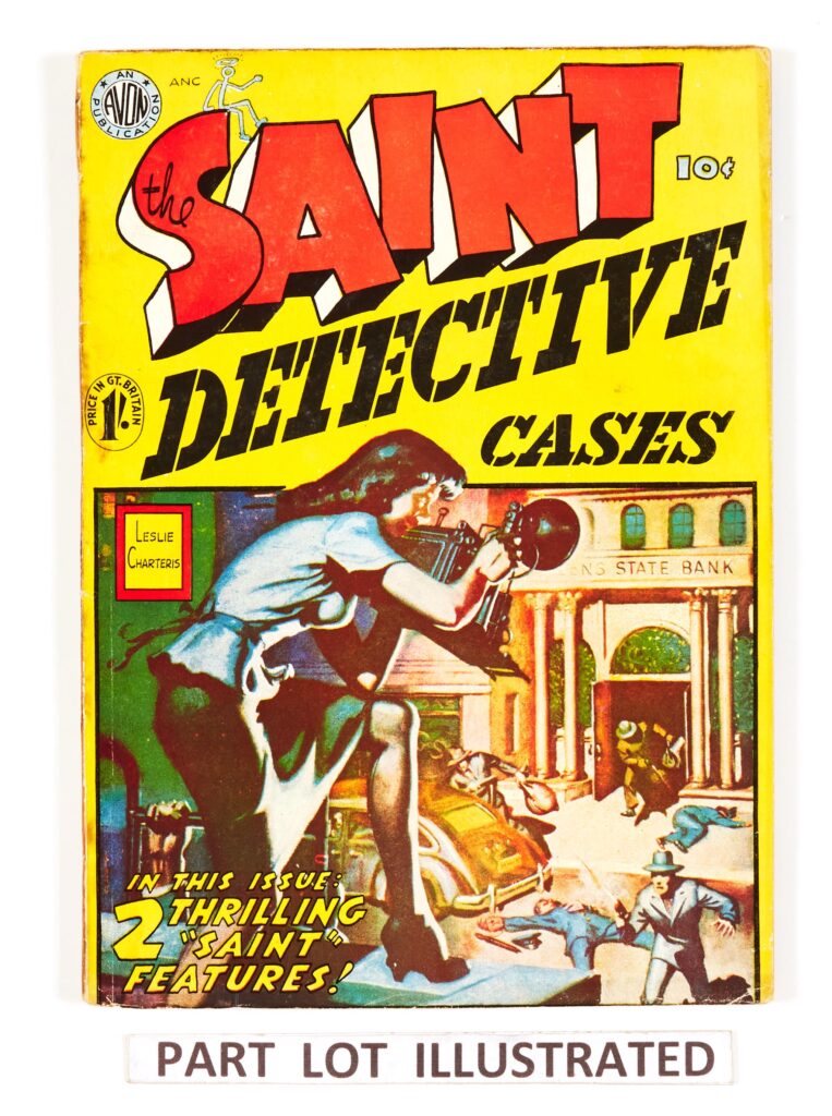 The Saint Detective Cases No. 1 (Avon 1950s 1/- Edition) Jensen Book Co.