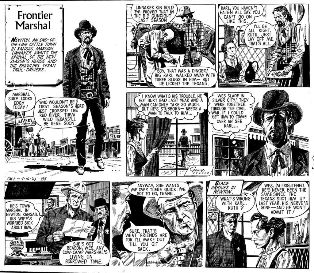 Wes Slade Deputy Marshal - Sample Art