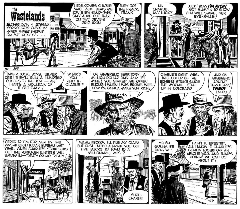Wes Slade Deputy Marshal - Sample Art
