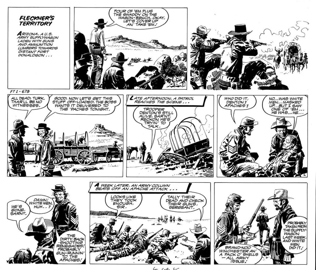 Wes Slade Deputy Marshal - Sample Art