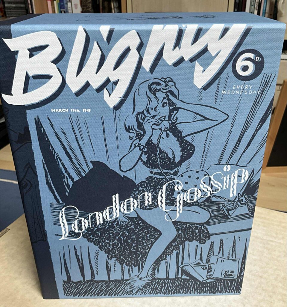 Arthur Ferrier’s Pin-up Parade, a deluxe three-volume set features hundreds of cartoons, alongside rare original artwork. Published by Korero Press, compiled and researched by Rian Hughes. Photo: Mal Earl