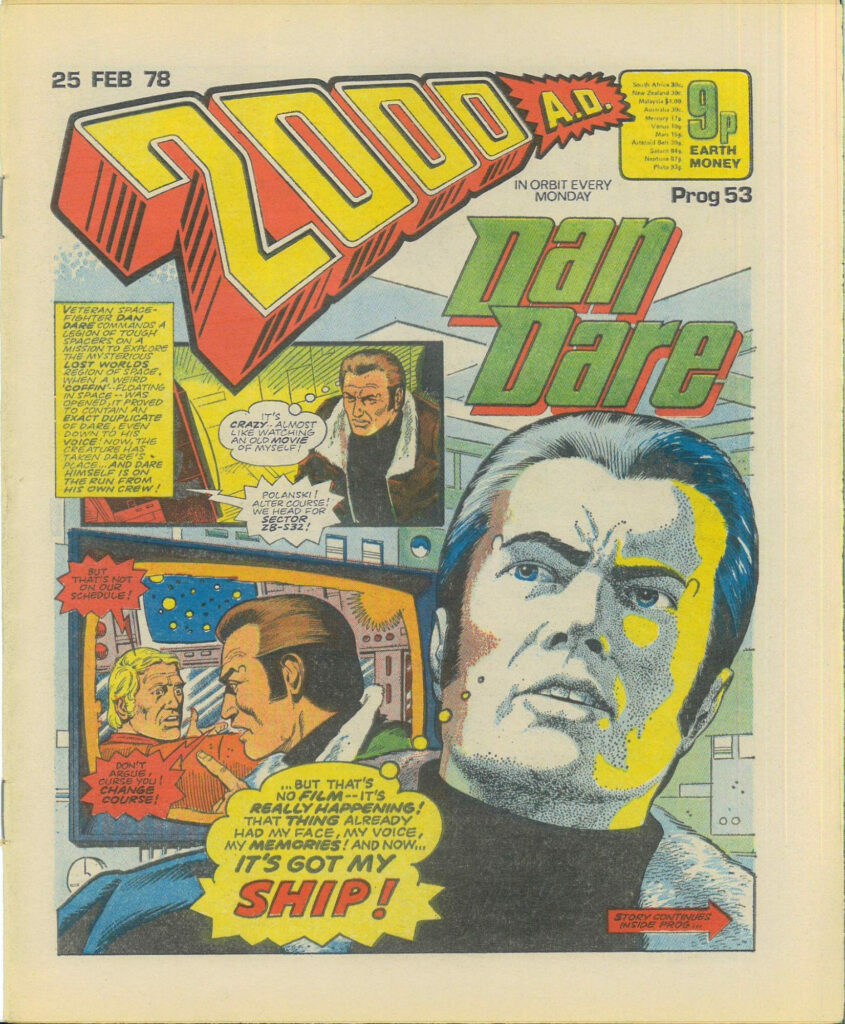 As Alan Barnes pointed out, Dave Gibbons wasn’t adverse to using stippling…