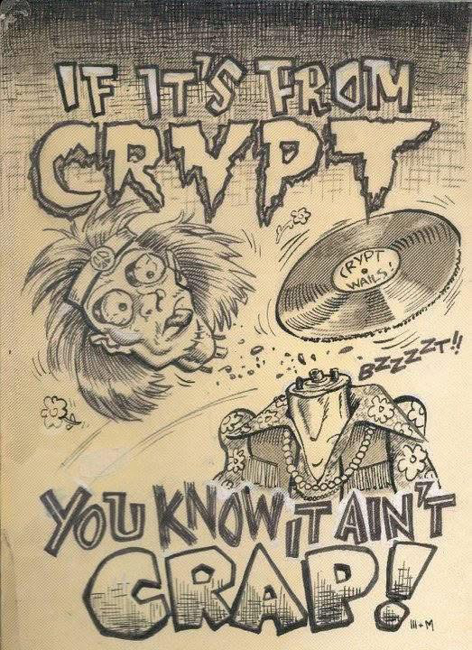 If It's From The Crypt You Know if Ain't Bad - art by Mort Todd