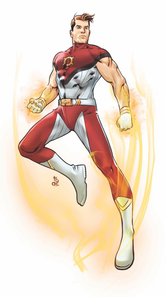 Art by Alberto Foche for Green Ronin Publishing's Mutants and Masterminds roleplaying game