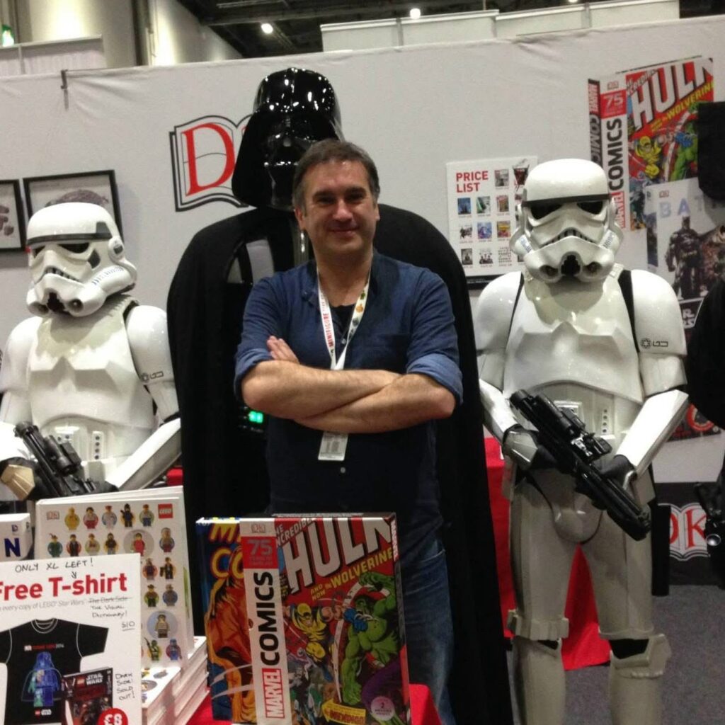 Author and comics writer Alan Cowsill