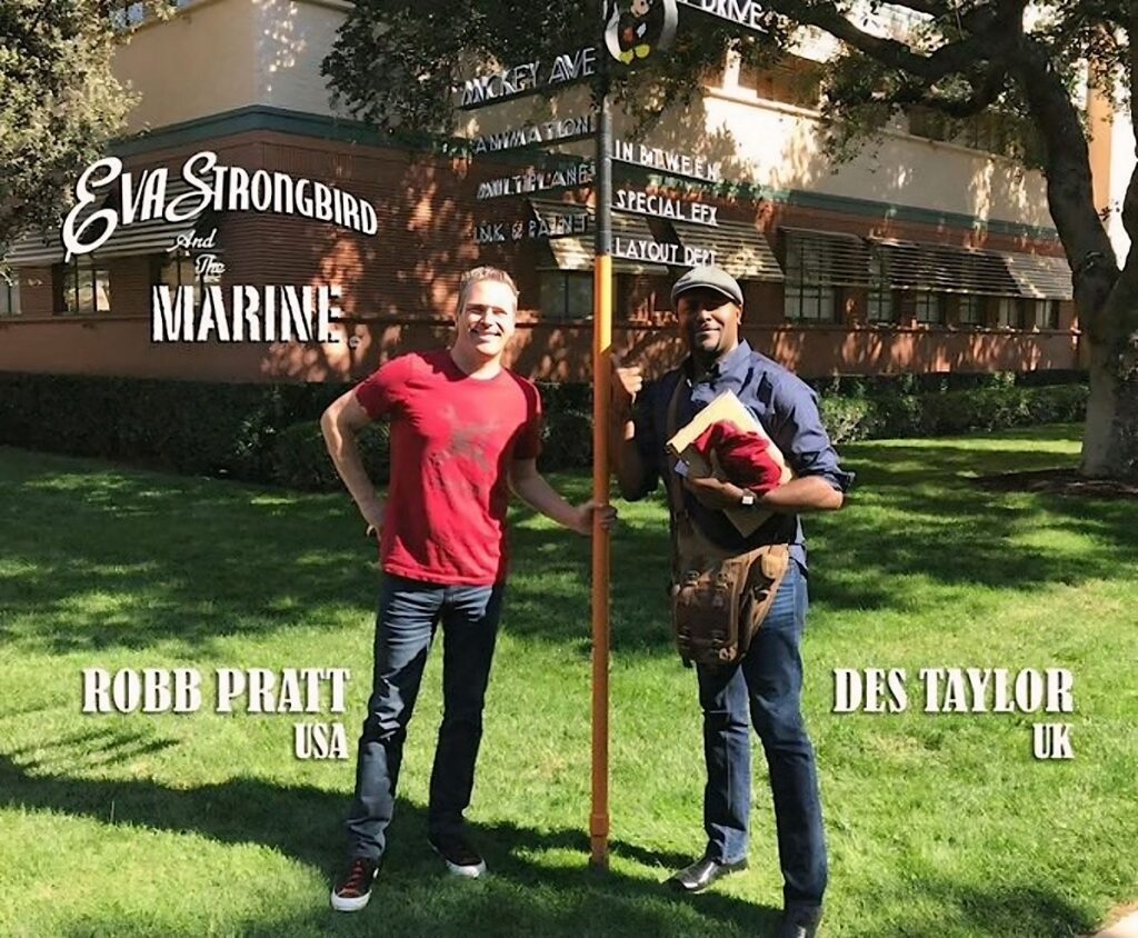 Robb Pratt and Des Taylor